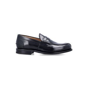 CHURCH S Men's Leather Penny Loafers Men BLACK Sneakers